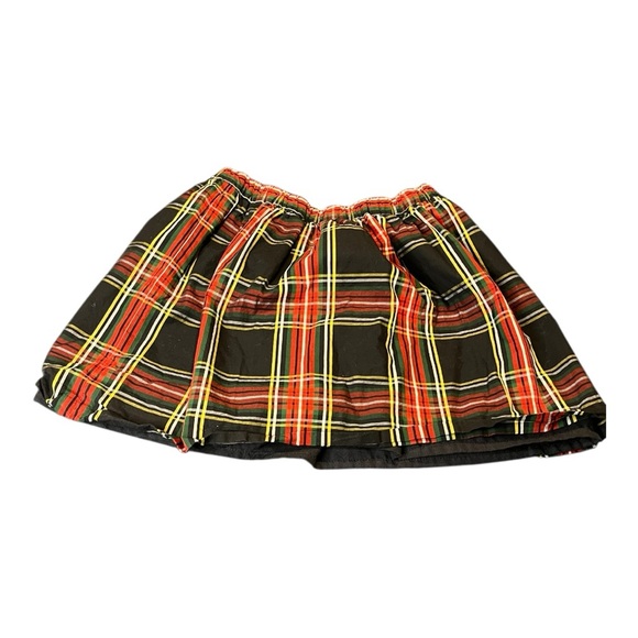 Crewcuts Other - Crewcuts Plaid Holiday Skirt Girls Size 6/7 – Classic Red Tartan